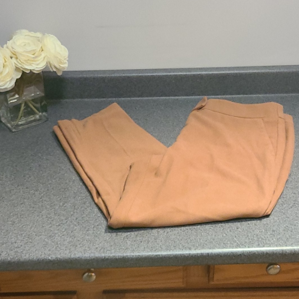 Winter weight ankle dress pants